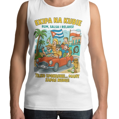 TANK TOP WAKACYJNY Ekipa na Kubie